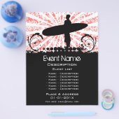 Surf Event Promotion Flyer (Enkel)