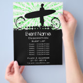 Surf Event Promotion Flyer (Hand)