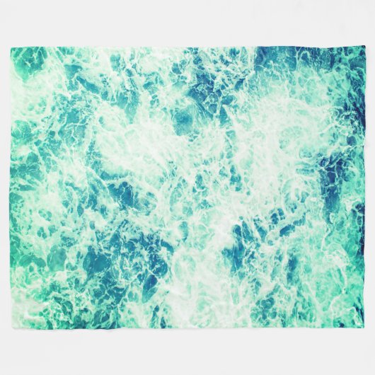 Surf Fleece Blanket (Voorkant (Horizontaal))