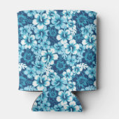 Surf Floral Hibiscus Pattern Blikjeskoeler (Achterkant)