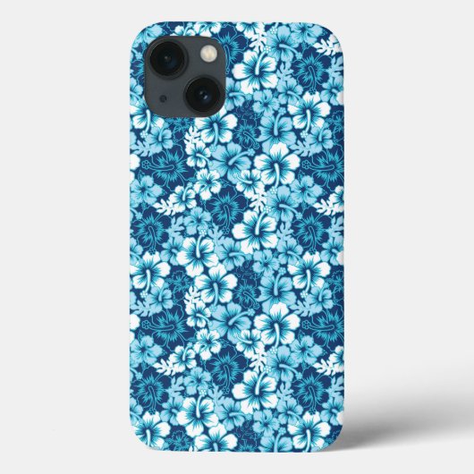 Surf Floral Hibiscus Pattern Case-Mate iPhone Case (Achterkant)