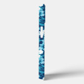 Surf Floral Hibiscus Pattern Case-Mate iPhone Case (Achterkant / Rechts)