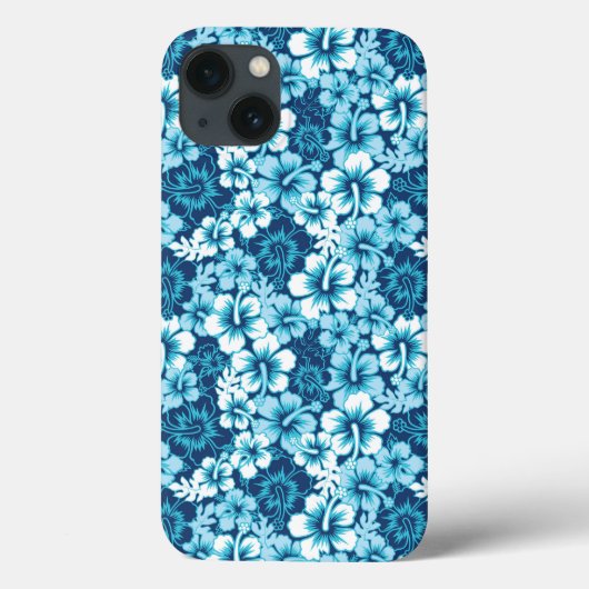 Surf Floral Hibiscus Pattern Case-Mate iPhone Case (Achterkant)