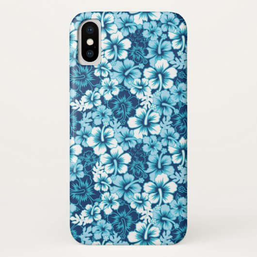 Surf Floral Hibiscus Pattern Case-Mate iPhone Case (Achterkant)