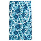 Surf Floral Hibiscus Pattern Klein Cadeauzakje (Achterkant)