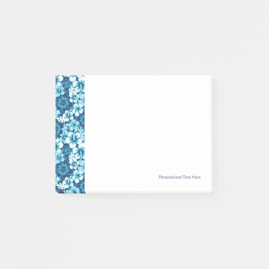 Surf Floral Hibiscus Pattern Post-it® Notes (Voorkant)