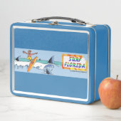 Surf Florida lunchbox bleu (En situation)