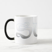 Surf fondu blanc morphing mug (Gauche)