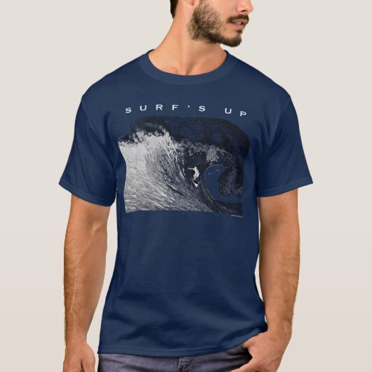 Surf gaat surfen t-shirt (Voorkant)