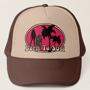 surf, geboren uit surf trucker pet