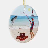 Surf Gevist Keramisch Ornament (Rechts)