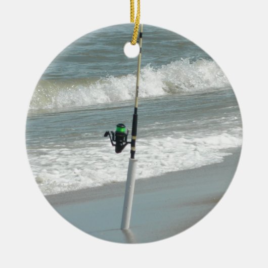 Surf Gevist Keramisch Ornament (Voorkant)