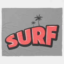 Surf, gewoon surfen. In rood en grijs