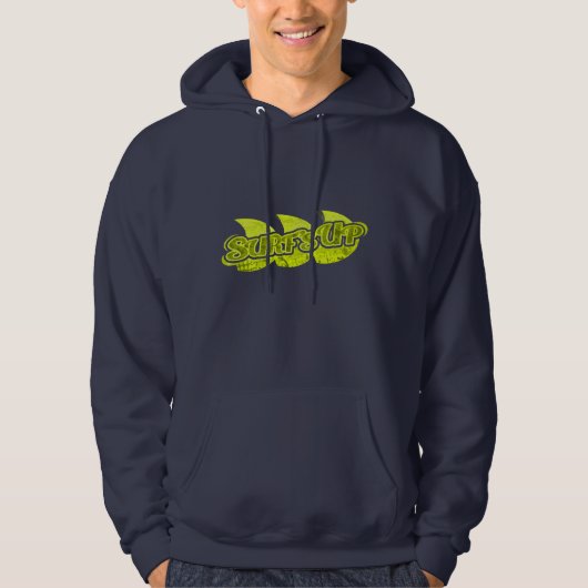 Surf Haut citron vert algue et sweat - shirt à cap (Devant)