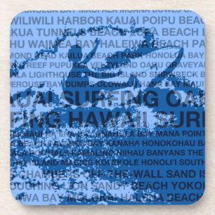 Surf Hawaii Cutback Dessous de verre hawaïens