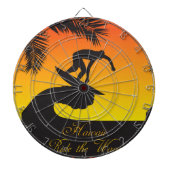 Surf:Hawaii Dartbord (Voorkant)