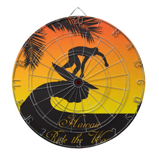 Surf:Hawaii Dartbord (Voorkant)