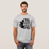 Surf Honden Hawaii Gauntlet Adult Tee Shirt (Voorkant volledig)