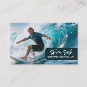 Surf instructeur visitekaartje (Voorkant)