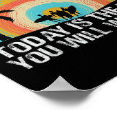 Surf Instructor Today Is The Day You Will Wipeout  Poster (Hoek)