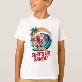 Surf is kerstmis t-shirt