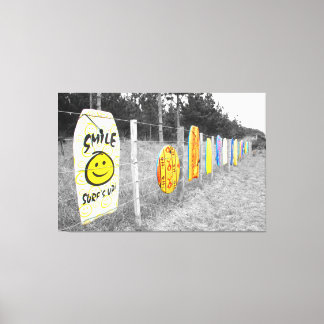 SURF IS OMHOOG! 40x60 Canvas Afdruk