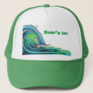Surf is omhoog! trucker pet