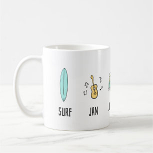 Surf Jam Live in een Van Koffiemok