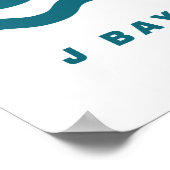 Surf Jeffreys Bay Zuid-Afrika Poster (Hoek)