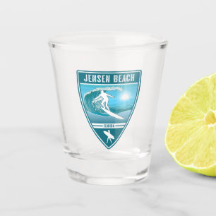 Surf Jensen Beach Florida Shot Glas