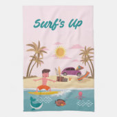 Surf keukenhanddoek (Verticaal)