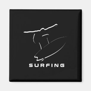 Surf kleding Surfer - Surfen Magneet