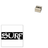 Surf kleine rubber stempel geen handvat (Gestempeld)