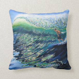 Surf Kunst Omkeerbare Pillow Kussen