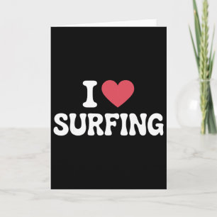Surf Kunst Voor Mannen Vrouwen Surfer Surfplank Li Kaart