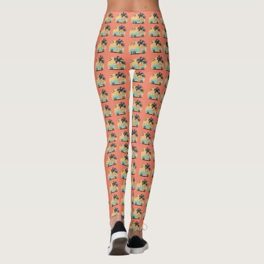 Surf Leggings rétro (Dos)