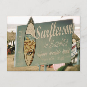 Surf Lessen Briefkaart