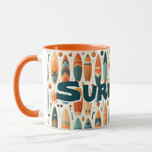 Surf Leven (naam) Mok (Links)
