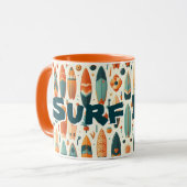 Surf Leven (naam) Mok (Voorkant links)