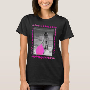 Surf Life Babe 80s Retro  Stijl Graphics T-shirt