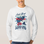 Surf lokaal t-shirt (Voorkant)