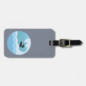 SURF LOVER BAGAGELABEL (Voorkant horizontaal)