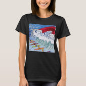 Surf Magnet femmes noir T-shirt (Devant)