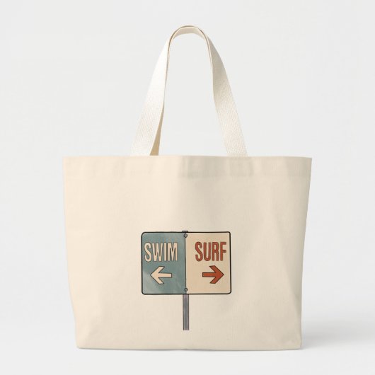 Surf Malibu Canvas tas (Voorkant)