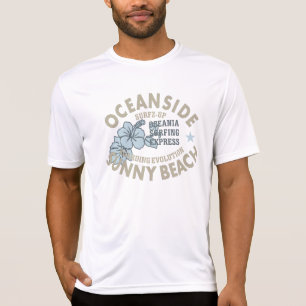 Surf Mannen Sport-Tek concurrent T-Shirt