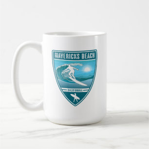 Surf Mavericks Beach California Koffiemok