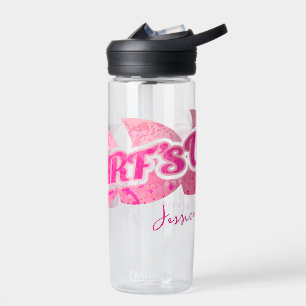 Surf meisjes roze paars waterfles