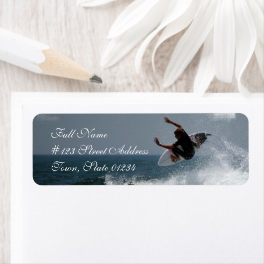 Surf meldlabel etiket (Insitu)