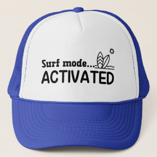 Surf-modus geactiveerd trucker pet