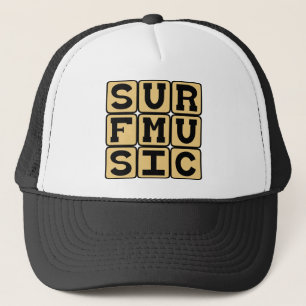 Surf muziek, muziekstijl trucker pet